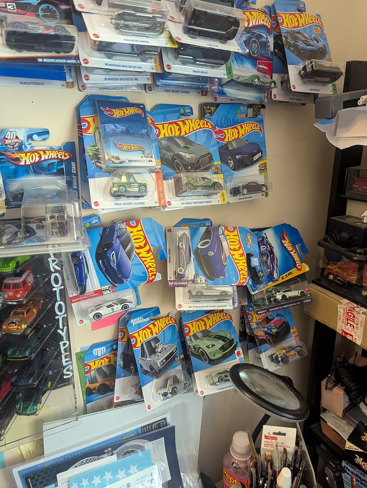 Wall-mounted display